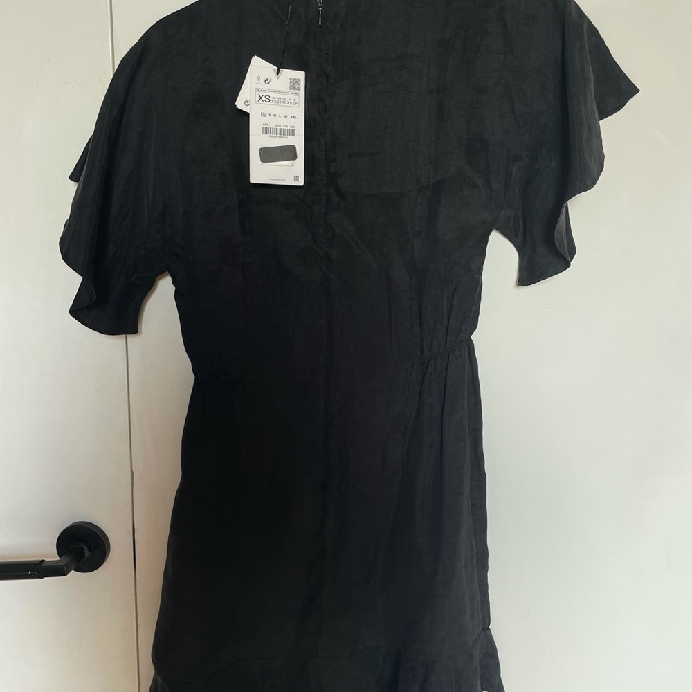 black zara mini dress - Picture 3 of 3